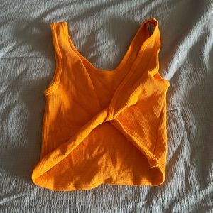 Urban outfitters orange twist tank top